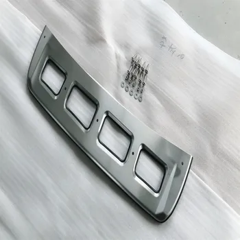 Din oțel inoxidabil auto-styling metalice fata + bara spate jos de paza protector se Potrivesc Pentru Audi Q5 2009 2010 2011 2012 accesorii