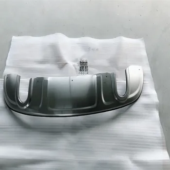 Din oțel inoxidabil auto-styling metalice fata + bara spate jos de paza protector se Potrivesc Pentru Audi Q5 2009 2010 2011 2012 accesorii