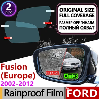 Pentru Ford Fusion Europa Modelul 2002~2012 Full Acoperire Anti Ceață Film Oglinda Retrovizoare Accesorii 2003 2005 2006 2007 2008 2009 2010