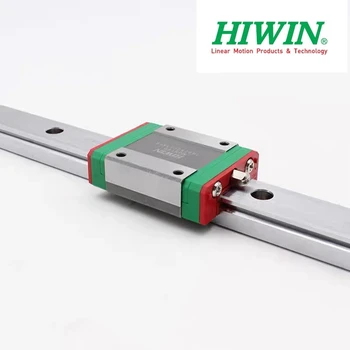 1 buc Originale liniare Hiwin ghid MGN15 200 250 300 350 400 450 500 550 mm MGNR15 feroviar +1 buc MGN15C bloc transportul imprimantei 3D cnc