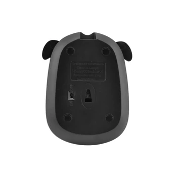 Reîncărcabilă Wireless 2.4 G Silent Mouse-ul Ergonomic USB Optic Mause Animale Desene animate Drăguț Câine Forma PC Soareci Copil Cadou Pentru Laptop PC