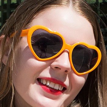 Dragoste Inima ochelari de Soare pentru Femei Brand Designer de Moda Noua Drăguț Sexy Retro Ochi de Pisică Vintage Ieftine Ochelari de Soare Cadou de Ziua Îndrăgostiților 13099