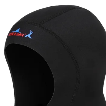 Scuba Diving Capac 1mm Neopren pentru a Proteja Parul de Înot Pălărie Cu Umăr Echipamente de Snorkeling Pălărie Hood Capac Gât natation scube