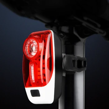USB Reîncărcabilă Spate Coada de Biciclete Lumina Lămpii de Stop Raypal Impermeabil LED-uri Luminoase de Siguranță Ciclism Biciclete de Lumina 15-20 De Ore