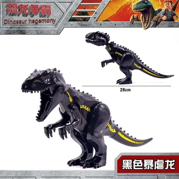De Dimensiuni mari Jurassic Park 2 Cărămizi de Construcție Blocuri de Lumea Dinozaurilor Cifre Indominus Rex Tyrannosaurus Lepining Jucării pentru Copii Cadouri