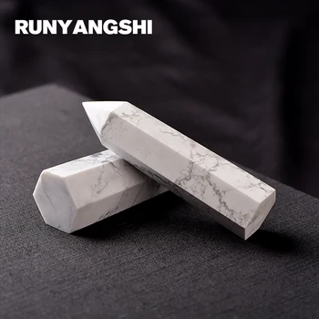 Runyangshi Cristal Stâlp de Piatră 1 buc Stil Simplu Cristal Natural de Cristal Mici Coloană Înaltă Calitate ZB12
