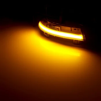 2x Dinamic LED Lumina de Semnalizare Oglinda Laterala Indicator de Semnalizare Pentru VW Passat B6 GOLF 5 Jetta MK5 Passat B5.5 GTI V Sharan Superb