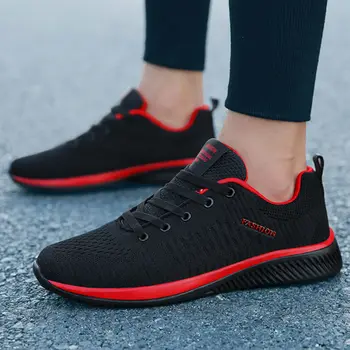 2019 Noi Plasă Barbati Pantofi Casual Confortabile Pantofi Pentru Bărbați Respirabil Usoare De Mers Pe Jos Adidași De Tenis Feminino Zapatos Mare Dimensiunea 47