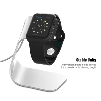 Raxfly Smartwatch Încărcător Suport pentru Apple Watch Suportul de Metal de Aluminiu suport de Încărcare Suport pentru ma Uit Încărcător Stație de Andocare