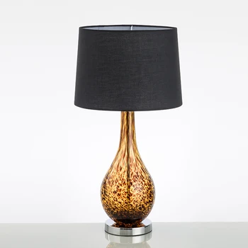 Moderne de lux LED masă Lampă de piatră Lucioasă de culoare dormitor lampa de pe noptiera de metal de aur de moda birou de lumina E27 lampă de artă acasă deocration