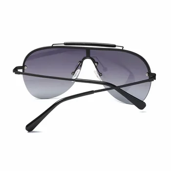 AEVOGUE Polarizat ochelari de Soare Barbati Cadru din Aliaj de Designer de Brand Steampunk Unisex Ochelari de Soare UV400 AE0557