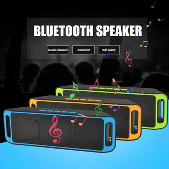 40W Vorbitor Bluetooth Portabil în aer liber fără Fir Stereo Impermeabil USB/TF/AUX FM Difuzor GDeals