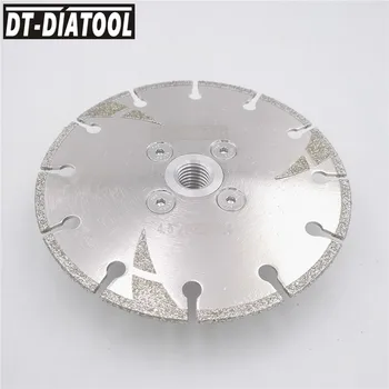 DT-DIATOOL Dia 105/115/125mm Galvanizat Armat cu Diamant Disc de Tăiere Ferăstrău M14 Filet Marmura Granit Tăiat Pisa Lama