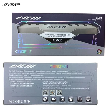 Avexir Core 2 ddr4 8GB 3000MHz RGB DIMM 32GB 2666MHz 3200mhz 3600mhz 16gb 32gb pc4 ram Memorie Desktop cu Suport placa de baza
