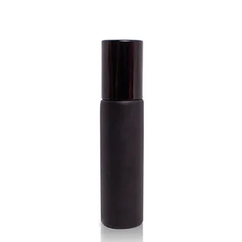 5pcs 10ml Portabil Sticlă Groasă cu Role Flacon de Ulei Esential de Sticle de Parfum de Călătorie Reîncărcabile Mată Colorate Rola Mingea Sticla