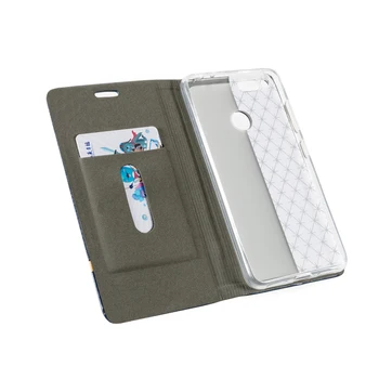 Pu Caz Telefon din Piele Pentru ZTE Nubia Z17 Mini Flip Book case Pentru ZTE Nubia Z17 de Afaceri Portofel Caz Moale Tpu Silicon Capac Spate