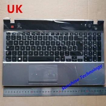 SUA/marea BRITANIE/rusă/Turcia/LATINĂ/Canada, noua tastatura de laptop cu touchpad-ul de sprijin pentru mâini pentru Samsung NP550P5C 550P5C BA75-03738D feliuta