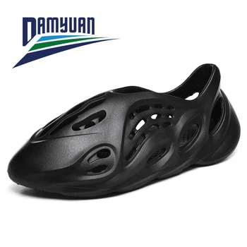 Damyuan 2020 Noua Moda de Vară pentru Bărbați Pantofi de Vara, Papuci de casă Ușor Respirabil Material Confortabil Pantofi Casual Femei Marimea 46