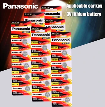 30pcs Original Panasonic CR1220 Baterii Buton CR 1220 3V Baterie cu Litiu, BR1220 DL1220 ECR1220 LM1220
