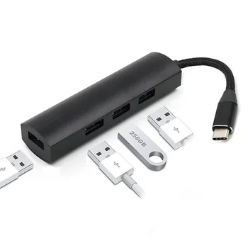 C USB HUB Tip C USB Splitter Thunderbolt 3 USB-C Dock Adaptor OTG pentru Macbook Pro 13 15 de Aer Mi Pro HUAWEI Matebook Xiaomi Note