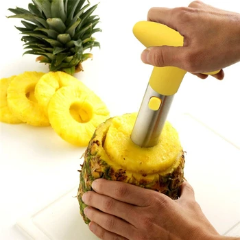 1 buc Legume Fructe Cuțit din Oțel Inoxidabil Gadget Accesorii de Bucătărie Ananas Peeler Spiralizer Cutter Core Coaja Slicer Cocina