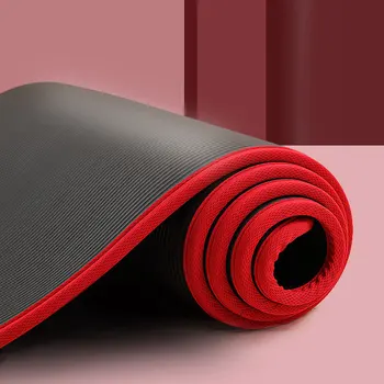 10MM Grosime Suplimentară a 185cmX61cm Calitate NRB Non-alunecare de Yoga Covorașe Pentru Fitness Gust Pilates, Gimnastică Exercițiu Tampoane cu Bandaje X39WB 13422