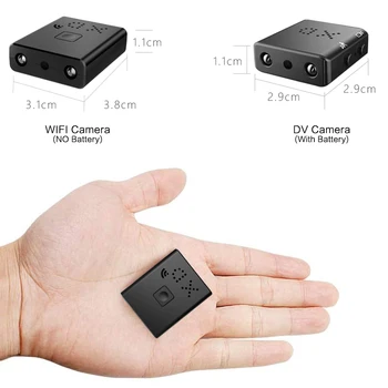 1080P Mini Camera WiFi XD Smart Wireless camera Video ip mai Mic Mini camera Video Sport Micro Camera Bucla de Înregistrare de la Distanță Monitor