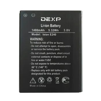 1BUC Nou de înaltă calitate E240 E 240 Bateria Telefonului pentru Dexp Ixion E240 Strike 2 Telefon Mobil