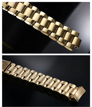 Se potrivesc mk Trupa Ceas de Aur Brățară din Oțel Inoxidabil Catarama Curea Clip Adaptor pentru mk5055 curea de ceas model de super calitate
