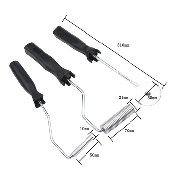 3pcs fibra de sticla Roller Kit Bubble Zbaturi Instrument de Laminare Roller Kit pentru FRP Mucegai