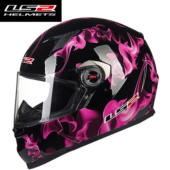 Noi LS2 FF358 Fata Complet Casca Motocicleta Om Femeile Curse casque moto capacete LS2 cascos para moto ECE Certificare