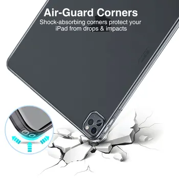 ESR pentru iPad Pro 2020 Caz 11 12.9 inch Crack-Rezistenta Caz Clar Ultra Subțire de Acoperire pentru iPad Pro 12.9 Caz 2020 11 inch Acoperi