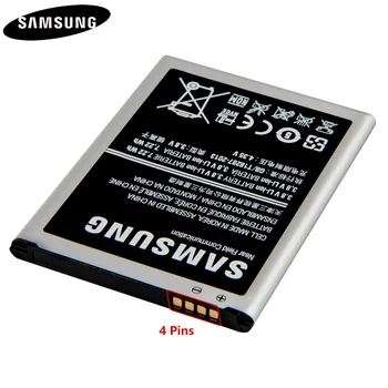 Bateria originala B500AE B500BE Pentru Samsung Galaxy S4Mini S4 Mini 4 Pini NFC Proiect J Mini i9190 i9192 i9198 i9195 1900mAh 13554