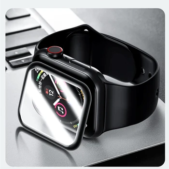 Full folie de protectie ecran pentru Apple watch 5/4/3/2 9H 3D Temperat sticlă de protecție pentru iwatch 42mm 44mm 38mm 40mm