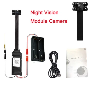 HD 1080 DIY WiFi Portabil Mini Camera IP P2P Wireless Micro webcam camera Video Recorder Video de viziune de Noapte la Distanță Vedere support128g