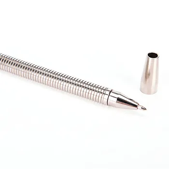 FIERBINTE 1 Set Frământa Stilou Pix Metalic Magnetic Pen Frământa Parte Spinner Spinner Pentru Autism și ADHD Antistres Frământa Jucărie