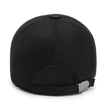XdanqinX Noi de Iarnă Bărbați de vârstă Mijlocie e Cald Pălărie de Baseball Capace Gros Termică Căști Pălării Pentru Bărbați Moda Sport Sapca Snapback Cap 13603