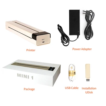 Portabil Tatuaj Transfer Stencil Mașină Mini Port USB Termică Copiator Imprimantă Compatibilă cu Telefonul Mobil Dispozitiv și Computer