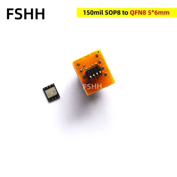 Mini serie priză sop8 să QFN8 socket 150mil SOP8-5*6mm QFN8 Chip solderless adaptor de priza de testare