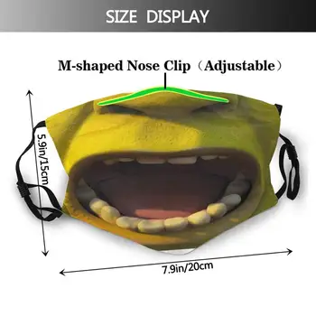 Shrek Este Atât De Speriat Amuzant Rece De Pânză Masca Shrek Face Meme Film De Animație Zâmbet