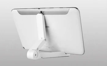 Alb-Negru Pliabil Reglabil Unghi Tablet Suport suport Suport de Montare pentru iPad Tablet PC Suport de Telefon Mobil mai Puțin de 10 Inch