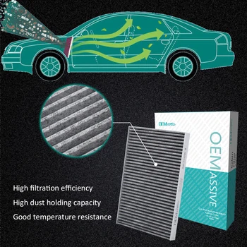 Masina de Carbon Activat Polen Cabina cu Aer Conditionat Filtru Pentru Nissan Dualis Qashqai +2 J10 X-Trail T31 Sentra VI B16 27277-EN025