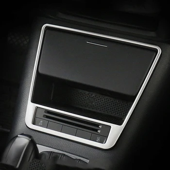 Pentru Tiguan 2009 până în ABS Mat Mașină Panoul de Control Central Acoperire Cadru Trim accesorii styling auto 1buc