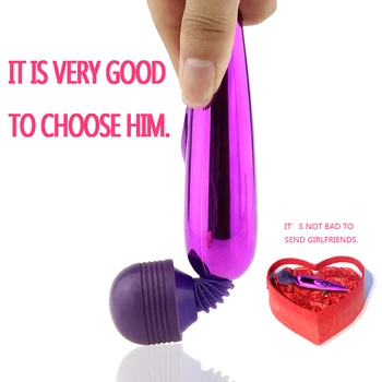 Luminoase AV Penis artificial Vibratoare Jucarii Sexuale pentru Femei USB Reîncărcabilă Baghetă Magică Clitoris Stimulator punctul G Masaj Viteză Reglabilă Sexo