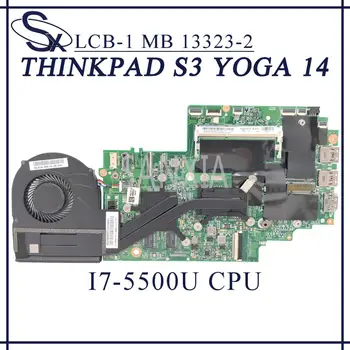 KEFU 13323-2 Laptop placa de baza pentru Lenovo ThinkPad S3 YOGA 14 original, placa de baza I7-5500U PM