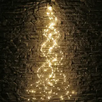 Sârmă de cupru LED Înstelat Lumini Copac Rattan Lampa Crenguță de Lumină Șir de Basm Șir Lumina de Basm Șir Festival în aer liber de Crăciun Decor