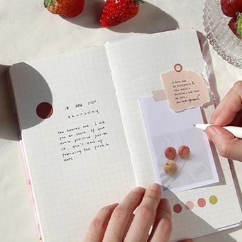 ERAL călător notebook 2020 pictate manual de căpșuni și flori de cires modele. Planul săptămânal de notebook-uri. 39 de săptămâni, Crește wo
