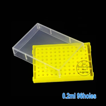 10buc/lot 0,2 ml 70holes/96holes plastic tub de Centrifugă cutie PCR tub de Stocare boxs consumabile de Laborator 139733