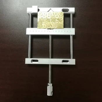 Paralel-maxilar Plat Vice-170*198mm din aliaj de Aluminiu clești cu șurub de precizie Mașină de Frezat de Banc de gaurit Menghina QGG de Prindere