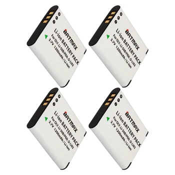 4-Pack Li-50B LI50B 50B Baterie si Dual USB Incarcator pentru OLYMPUS SP 810 800UZ u6010 u6020 u9010 SZ14 SZ16 D755 u1010 SZ30 SZ20 XZ-1 1399